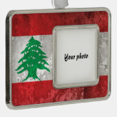 レバノン シルバープレートフレームオーナメント (右)