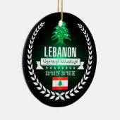 レバノン セラミックオーナメント (右)