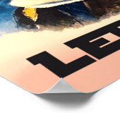 レバノン，ベイルートの旅行ポスター ポスター (角)