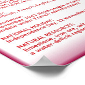 レバノン ポスター (角)