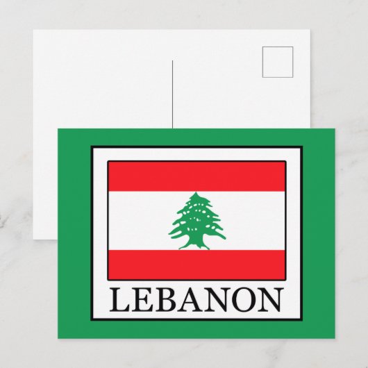 レバノン ポストカード (正面/裏面)