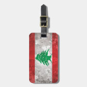 レバノン ラゲッジタグ (正面縦)