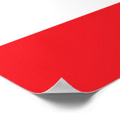 レバノン – レバノン国旗 ポスター (角)