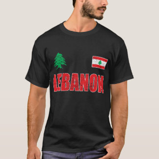 レバノン,レバノン,レバノン国旗,レバノン国旗。 Tシャツ