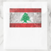 レバノン 長方形シール (バッグ)