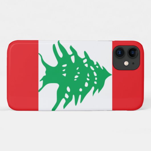 レバノン Case-Mate iPhoneケース (裏面(横))