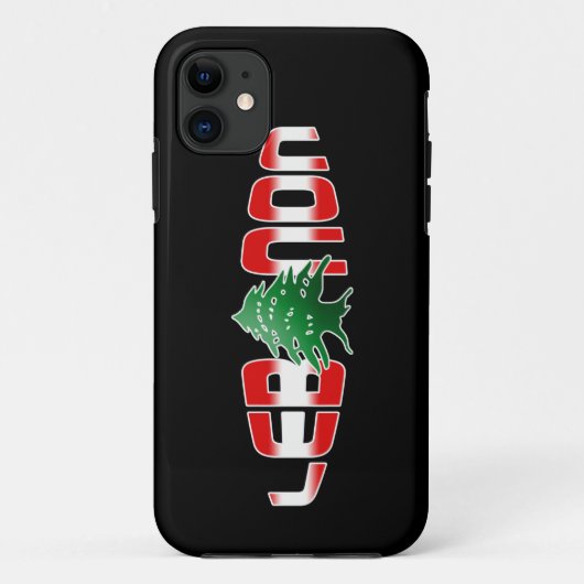レバノン iPhone 5 カバー (裏面)