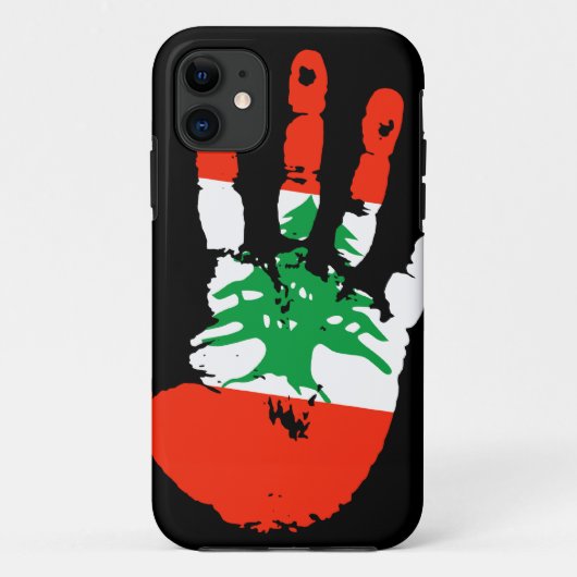 レバノンHandprintのiPhone 5カバー Case-Mate iPhoneケース (裏面)