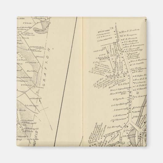 レバノンPO マグネット (正面)