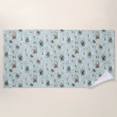 レバベツ ビーチタオル (正面)