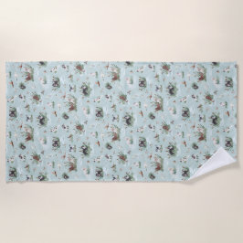 レバベツ ビーチタオル