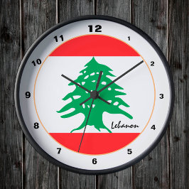 レバモダンノンフラムレバノンホーム/デザイン ラウンド壁時計