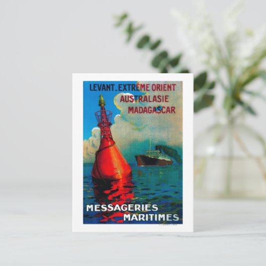 レバントエクストリームオリエントヴィンテージポスターEurope ポストカード (スタンド正面)