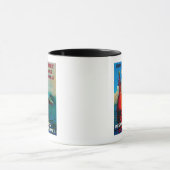 レバントエクストリームオリエントヴィンテージポスターEurope マグカップ (中央)