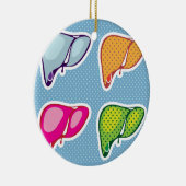 レバーポップアート セラミックオーナメント (右)