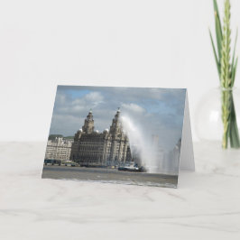 レバー建物-リヴァプール カード