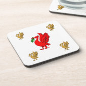 レバー鳥 コースター (左側)