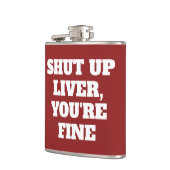 レバー、あなたは罰金を締めて下さい フラスク (左)