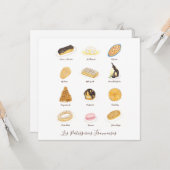 レパティッセリーフランサーズ水彩画 カード (正面/裏面インサイチュ)