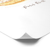 レパティッセリーフランサーズ水彩画 ポスター (角)