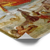 レパントの戦い（1571年10月） ポスター (角)