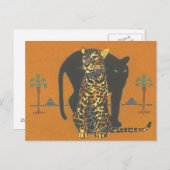 レパードとパンサー ポストカード (正面/裏面)