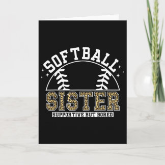 レパード ソフトボール 姉妹 サポートしてくれるけど退屈 ソフトボール カード