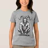 レヒィェ - 伝承の森の悪魔 トライブレンドTシャツ (正面)