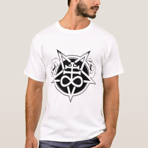 レビアサンクロスペンタグラム&タクルズハ離れンド Tシャツ