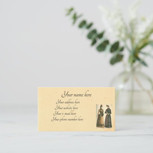 レビクトリアンデス 名刺 (スタンド正面)