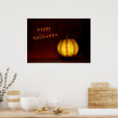 レビタートカボチャ – 静物詩 ポスター (キッチン)