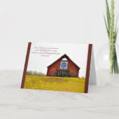 レビティクスの詩とキルト納屋 シーズンカード (正面)