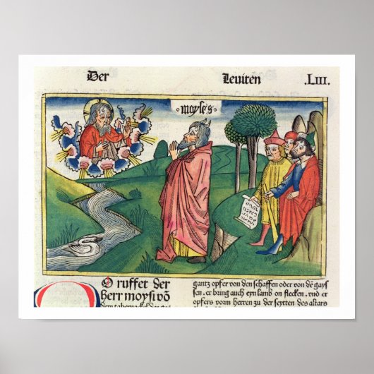 レビティクス1 1-7 「ニュー」からの供物の律法 ポスター (正面)