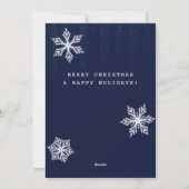 レビューおもしろいプログラマ会社のクリスマス シーズンカード (裏面)