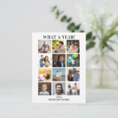 レビューモダンの1年12フォトコラージュ シーズンポストカード (スタンド正面)