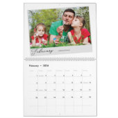 レビュー年カスタムの家族のメモリカレンダー カレンダー (2月 2026)