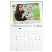 レビュー年カスタムの家族のメモリカレンダー カレンダー (1月 2027)