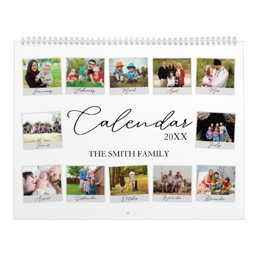 レビュー年カスタムの家族のメモリカレンダー カレンダー (カバー)