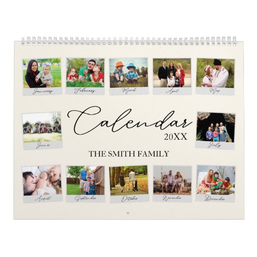 レビュー年カスタムの家族のメモリカレンダー カレンダー (カバー)