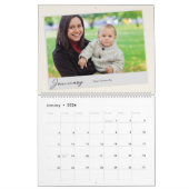 レビュー年カスタムの家族のメモリカレンダー カレンダー (1月 2026)