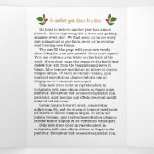 レビュー年フォトコラージクリスマスレター 三つ折りカード (内部中)