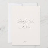 レビュー年ホリデーファミリーコラージュのフォトカード シーズンカード (裏面)