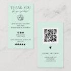 レビュー　シンプルミントグリーン　オーダーサンキュー