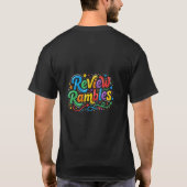 レビュー・ランブルズ Tシャツ (裏面)