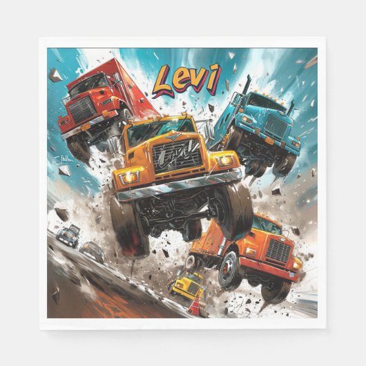 レビ誕生日 スタンダードランチョンナプキン (正面)