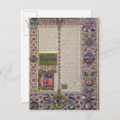 レビ語の冒頭の言葉 ポストカード (正面/裏面)