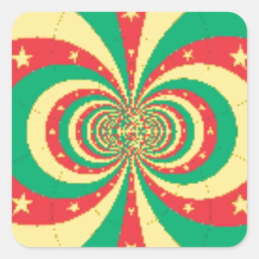 レピュブリドゥカメルーン5つ星 スクエアシール (正面)