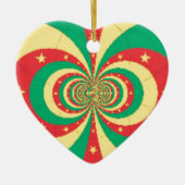 レピュブリドゥカメルーン5つ星 セラミックオーナメント (正面)