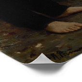 レピン – レオ・トルストイ素足 ポスター (角)