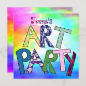 レファンキーター誕生日招待状 招待状 (正面/裏面)